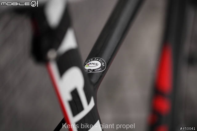開箱貼圖giant propel adv. sl3 isp