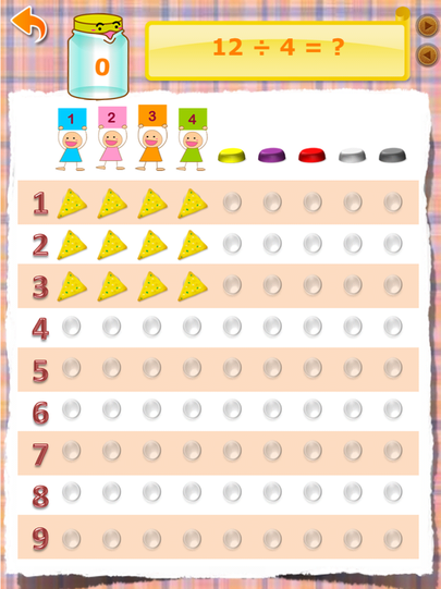iPad蒙特梭立除法板限時免費中
