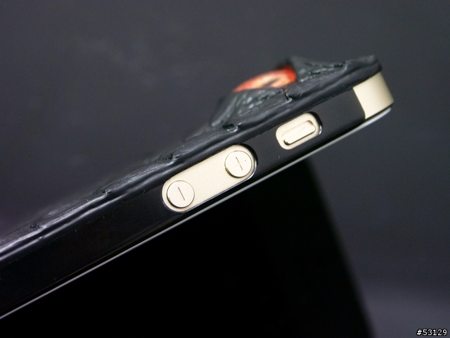 [分享]IPHONE5S 金 手工貝魯提風格復古手機套&低調鱷魚皮魔眼手機殼