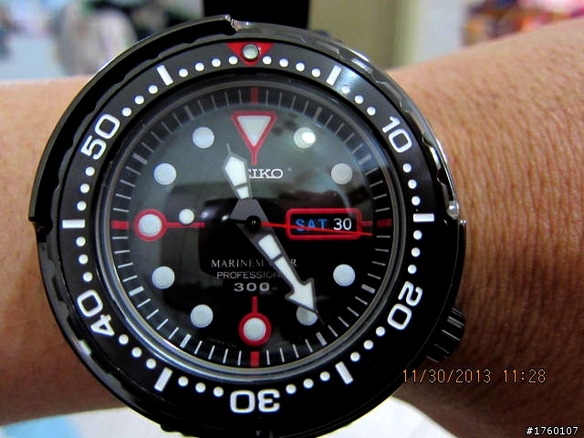[開箱]~~SEIKO 最經典的限量版鮪魚~~PROSPEX 300M石英潛水錶 SBBN023 開箱