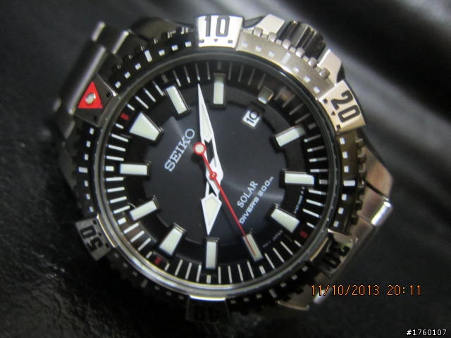 [開箱]SEIKO 太陽能潛水錶 SNE295P1 開箱