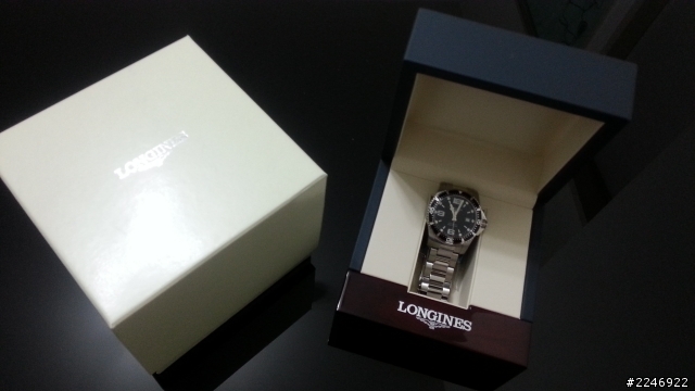 開箱~小弟人生第一隻機械錶~LONGINES 深海征服者 黑水鬼