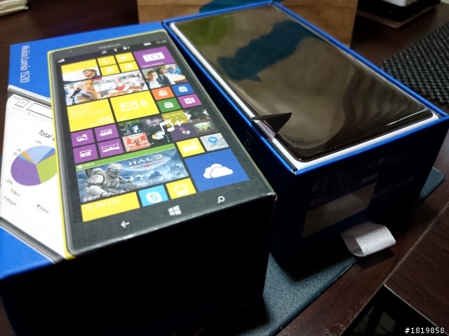 nokia lumia 1520 白色簡易開箱