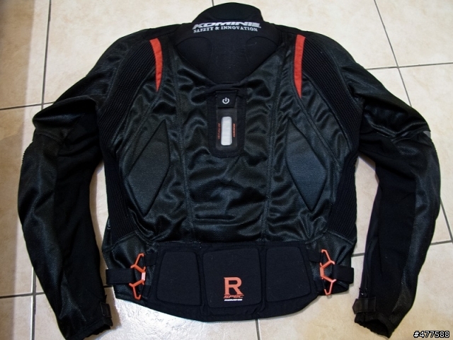 [開箱] KOMINE JK-052 Titanium Leather M-JKT R-SPEC 皮革複合材質防摔衣