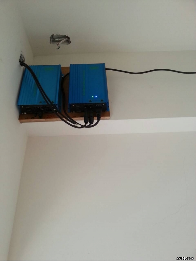分享～太陽能發電併網機降溫改造