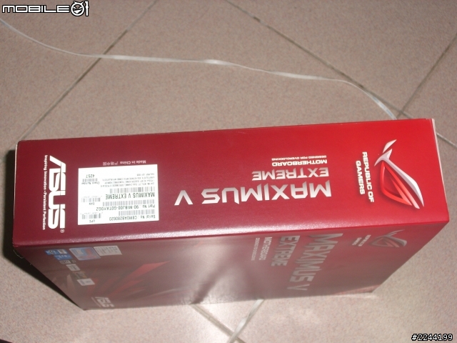 ［開箱］落海板王ASUS ROG Maximus V Extreme 搭配GTS450 SLI(*2) 實測 附上超頻4.7G(燒機)5.0G跑分 紀錄