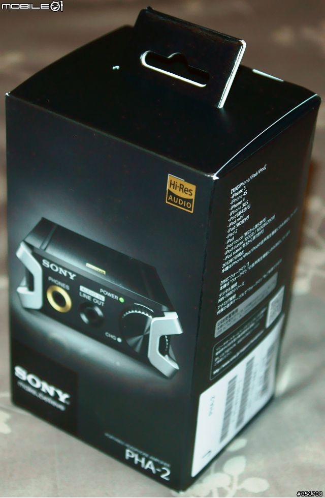 [最速開箱]SONY PHA-2 (iPhone iPod iPad 自家 Walkman digital、USB DAC、耳擴)