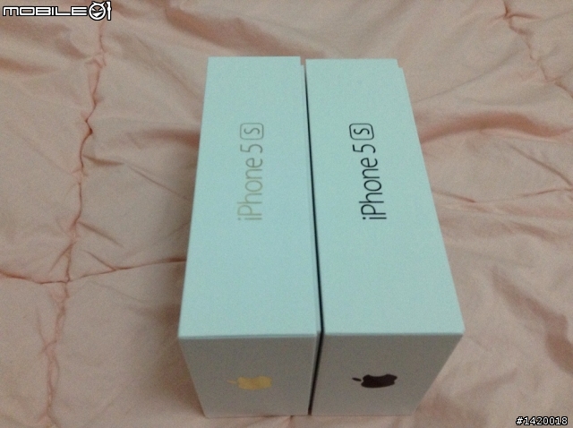 IPHONE 5S簡單開箱~