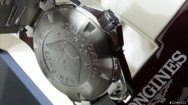 開箱~小弟人生第一隻機械錶~LONGINES 深海征服者 黑水鬼