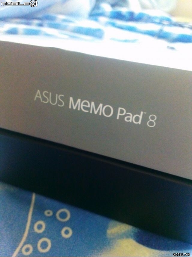 Asus memo pad8開箱!!!