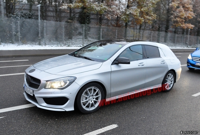 Mercedes-Benz CLA Shooting Brake Spy Shots