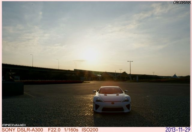 1:18 Lexus LFA in 大佳河濱公園