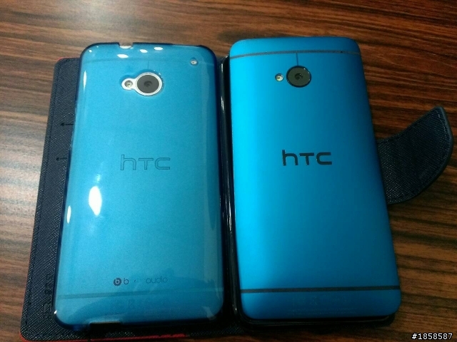 藍色New HTC One真的好毒....