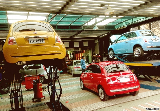 Fiat 500 之 豐田小鴨變成黃色小鴨