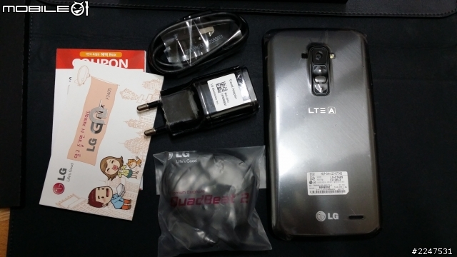 LG G Flex 韓版 F340 開箱圖