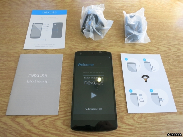 (11/5新增OTG以及實拍圖) Google Black Nexus 5 32GB開箱