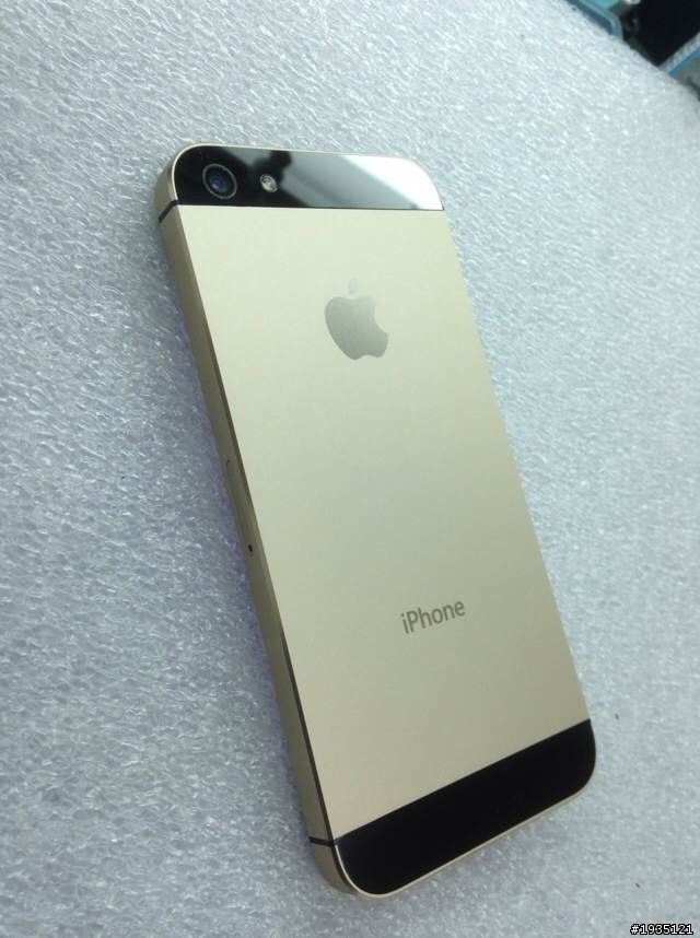 新到手的土豪金(iphone5)