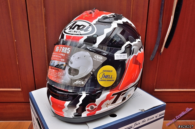 【開箱】Arai RX-7 RR5 Mick Doohan Special TT Edition 永遠的車神：麥克杜漢