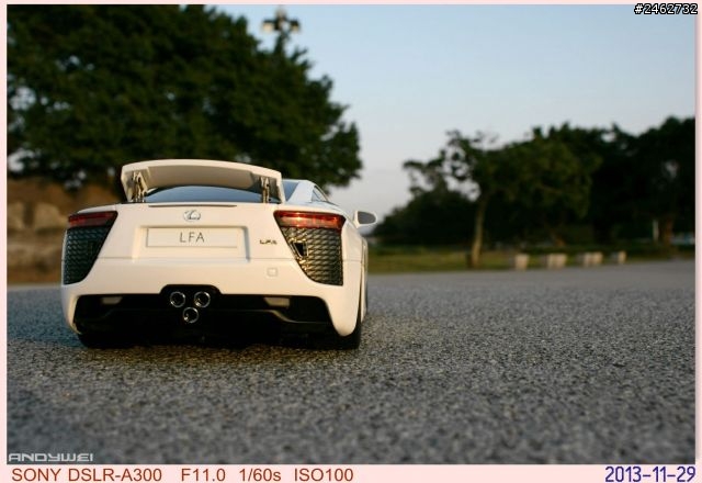 1:18 Lexus LFA in 大佳河濱公園