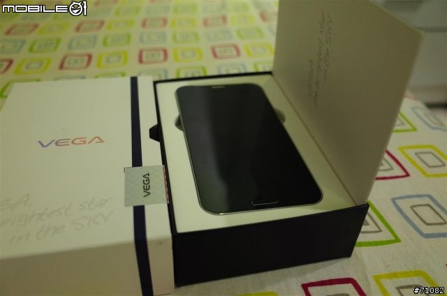 PANTECH Vega Secret Note A890K 簡單開箱