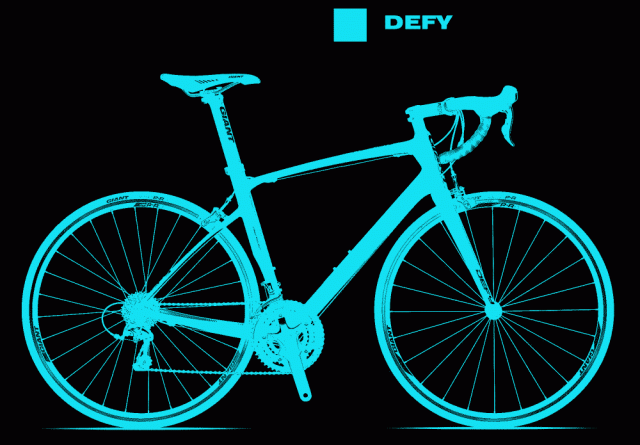 Giant Defy vs TCR 幾何差別比較