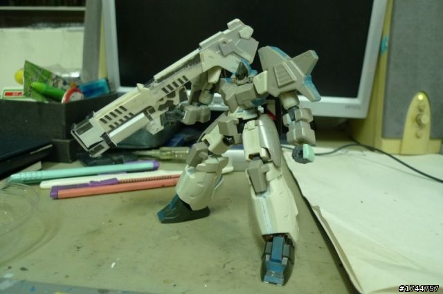 HGFA1/144 鋼彈W MMS-01蛇夫座 (改造)