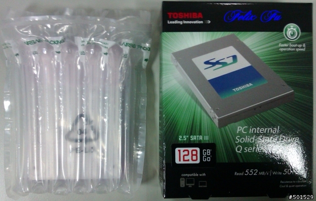 [開箱] Toshiba 128GB SATA3 SSD(GBST 9.5mm)