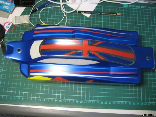 TEKNO EB48-車殼&尾翼新塗裝