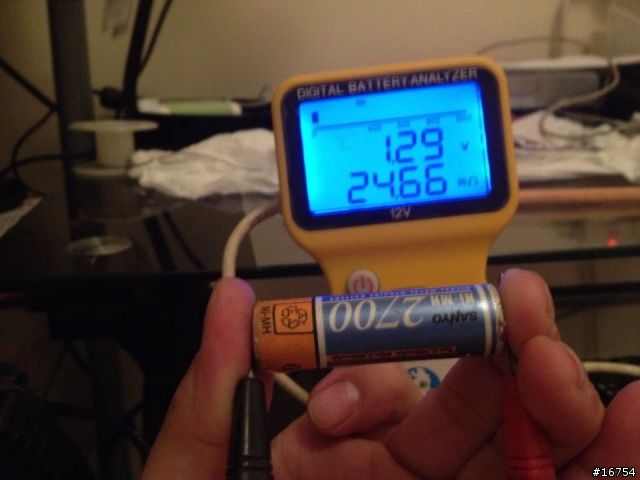 改造電瓶CCA測量儀器可以測" 1.2V 以上電池" 內阻方法分享...