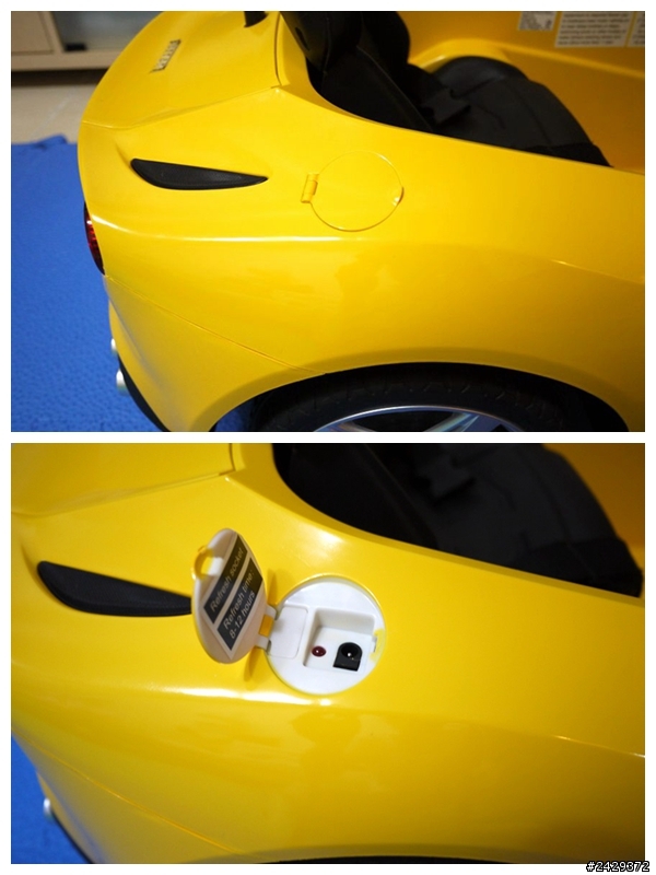 [開箱] 法拉利遙控兒童電動車