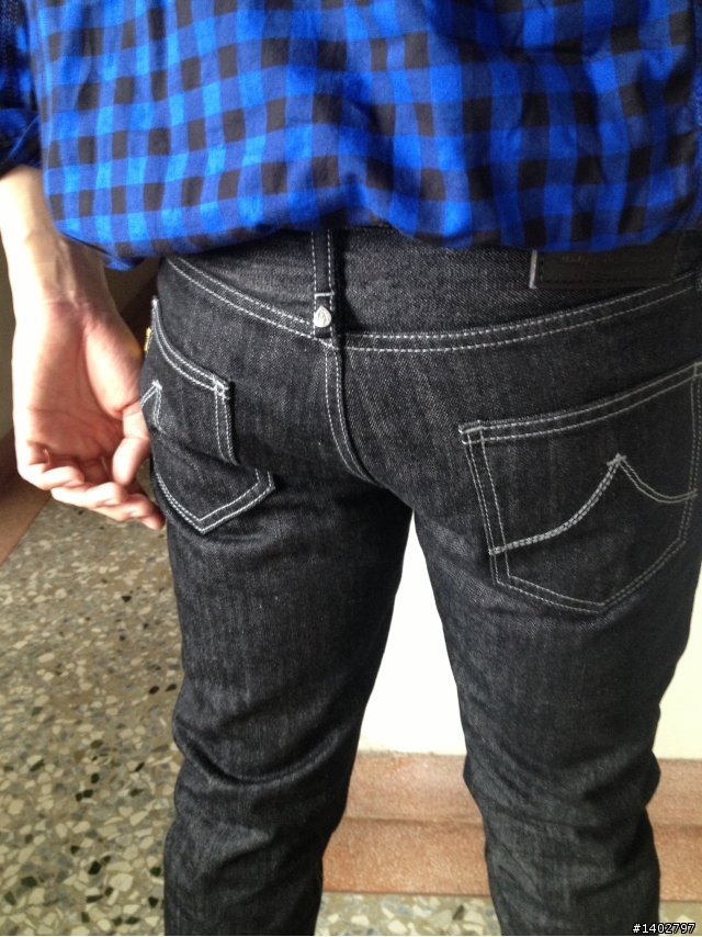 週年慶之彩蛋區Phoenix Black Rigid Slender Jeans