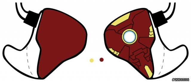 【鋼鐵人計畫】設計 人生第一支客製化耳機 歡迎大家給點建議