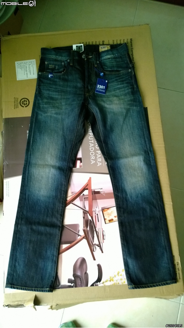 [開箱分享]  G-STAR Jeans (6件補完+實穿)