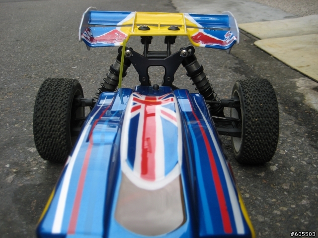TEKNO EB48-車殼&尾翼新塗裝