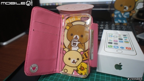 [開箱]一如往常的iPhone 5s金+客製手機殼跟愛心手工..(多圖)