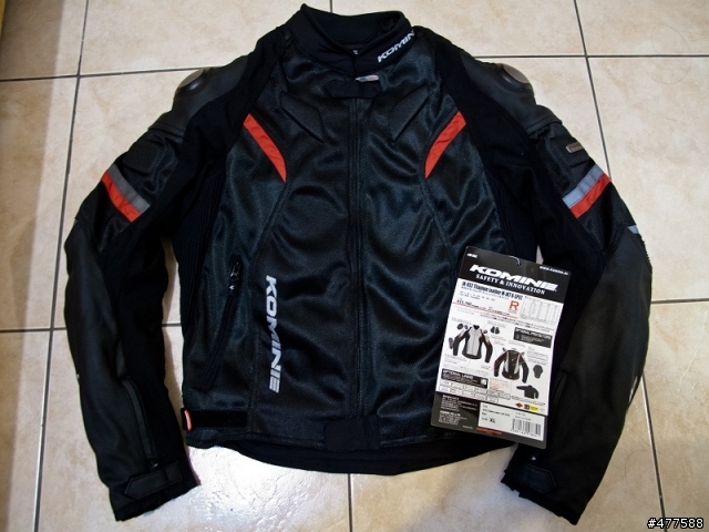 [開箱] KOMINE JK-052 Titanium Leather M-JKT R-SPEC 皮革複合材質防摔衣