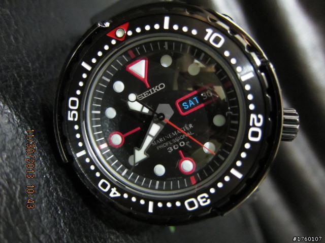 [開箱]~~SEIKO 最經典的限量版鮪魚~~PROSPEX 300M石英潛水錶 SBBN023 開箱
