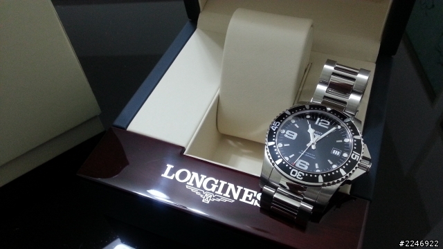 開箱~小弟人生第一隻機械錶~LONGINES 深海征服者 黑水鬼