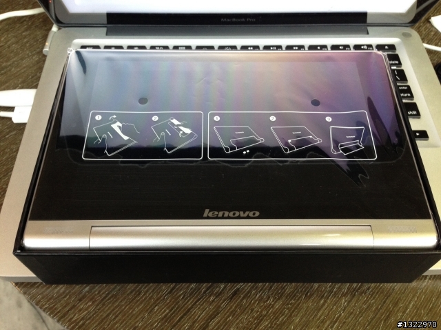 [開箱] Lenovo YogaTablet 8吋 好輕薄、好持久、好觸感～