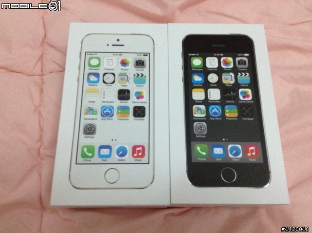 IPHONE 5S簡單開箱~