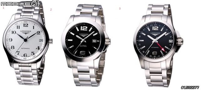 新增開箱[請益] LONGINES 征服者300米機械錶 VS LONGINES Master 巨擘系列