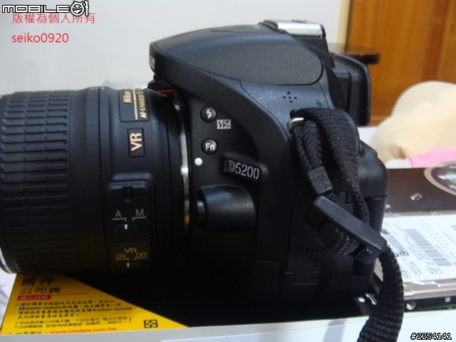 我的第一台數位單眼相機 D5200+18mm~55mm VR鏡頭