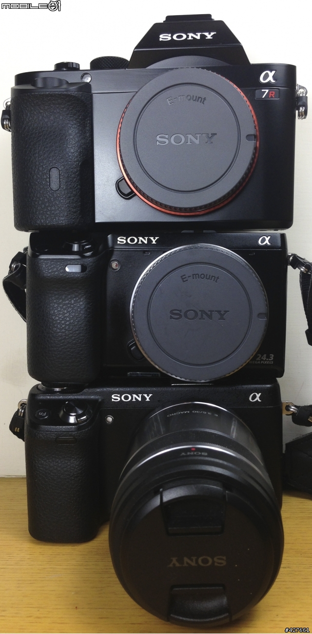 Sony A7R NEX-7 NEX-6 A99 疊疊樂 加基本操作感想 LA-EA2