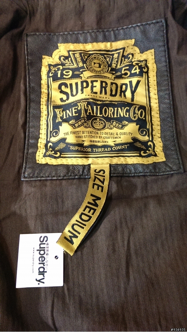 Superdry Brad 皮衣的真假