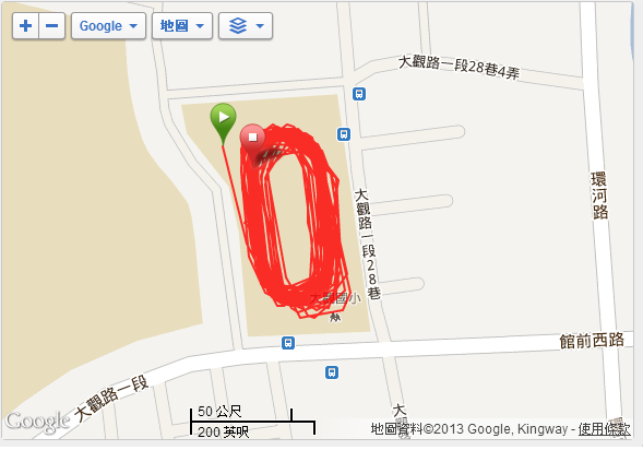 關於GPS運動錶軌跡飄移問題