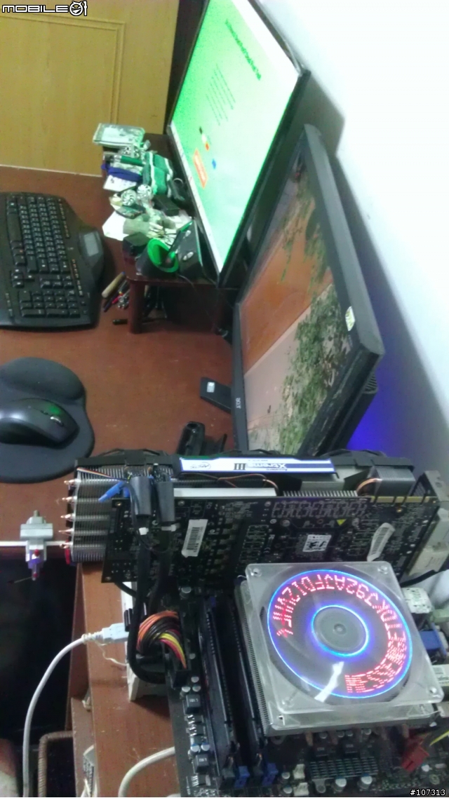 GW2760HS開箱！有低藍光設定！分享營幕設定和與舊營幕的桌面擺設