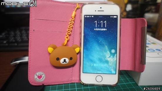 [開箱]一如往常的iPhone 5s金+客製手機殼跟愛心手工..(多圖)
