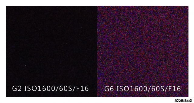 LUMIX G6 慢速快門噪點一大堆?