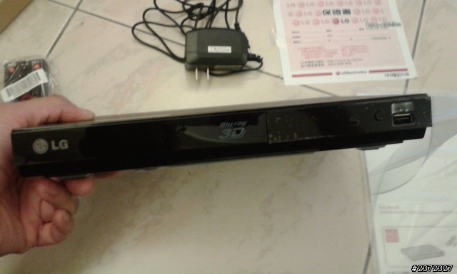 經濟型3d藍光機LG BP325開箱