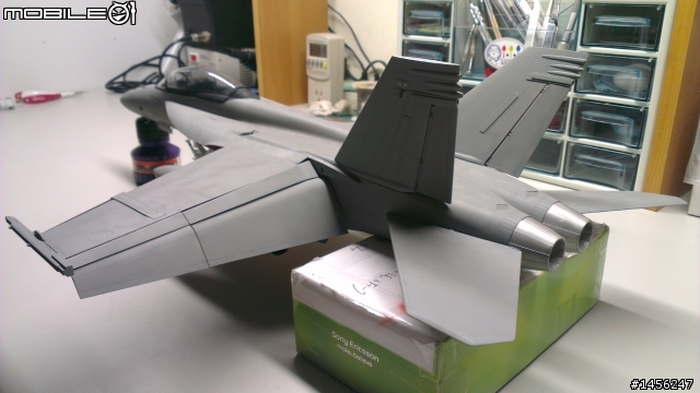 1/32 Trumpeter F-18F 超級大黃蜂照片分享